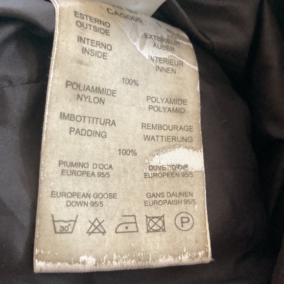 ADD DOWN***Black Belted Fur Hooded Coat***Size XXS - Picture 7 of 11